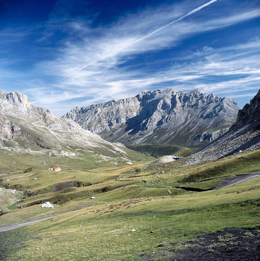 Áliva mountain pass, Picos de Europa. Cantabria, Spain