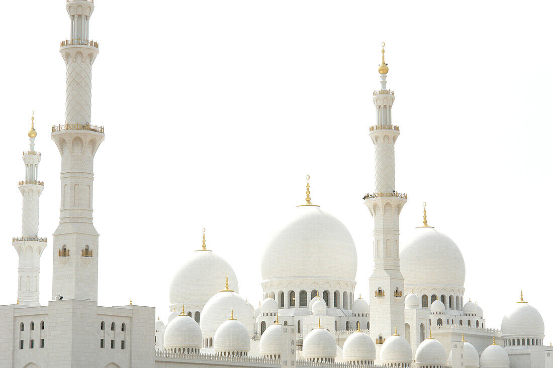 Zayed Grand Mosque, Sheikh Zayed Mosque, Abu Dhabi, United Arab Emirates, UAE