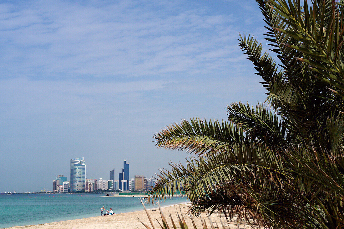 Skyline of Abu Dhabi, United Arab Emirates, UAE