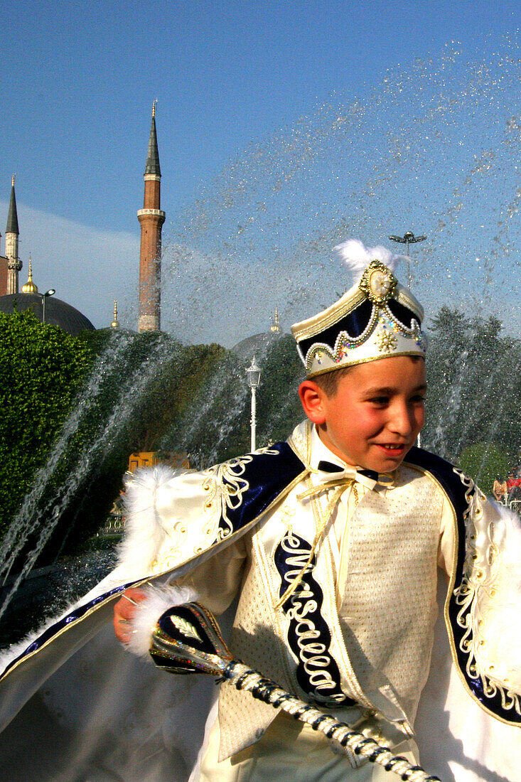 Junge, Istanbul, Türkei