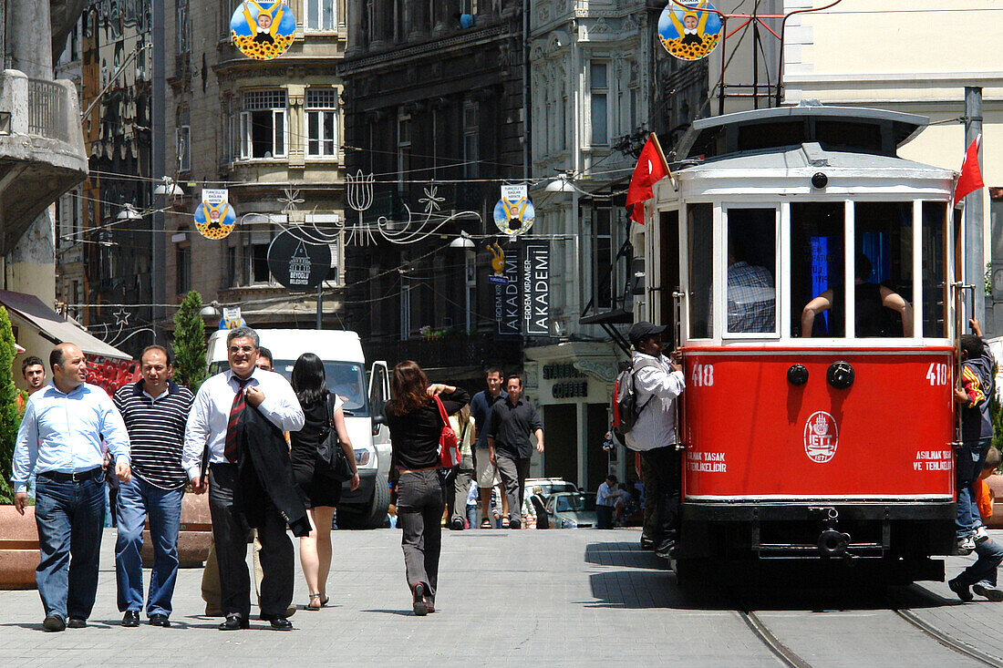 Istiklal Caddesi, Istanbul, Türkei