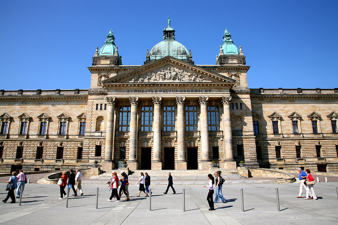 Court Building, Leipzig, Saxony, Germany