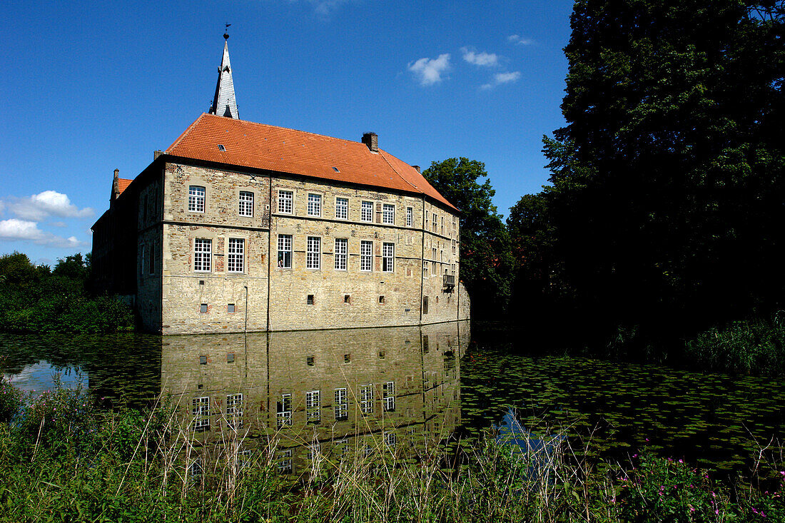 Burg Lüdinghausen, Münsterland, Nordrhein-Westfalen, NRW, Deutschland