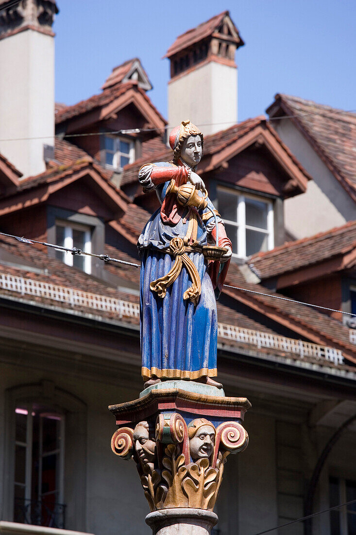 Anna Seiler Brunnen, Kornhausplatz, Altstadt, Bern, Schweiz