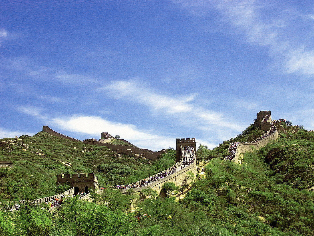 Badaling section, Great Wall. China