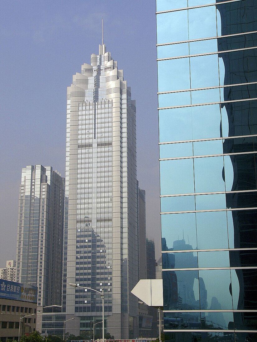 Skyscrapers. Shenzhen. Guangdong province, China