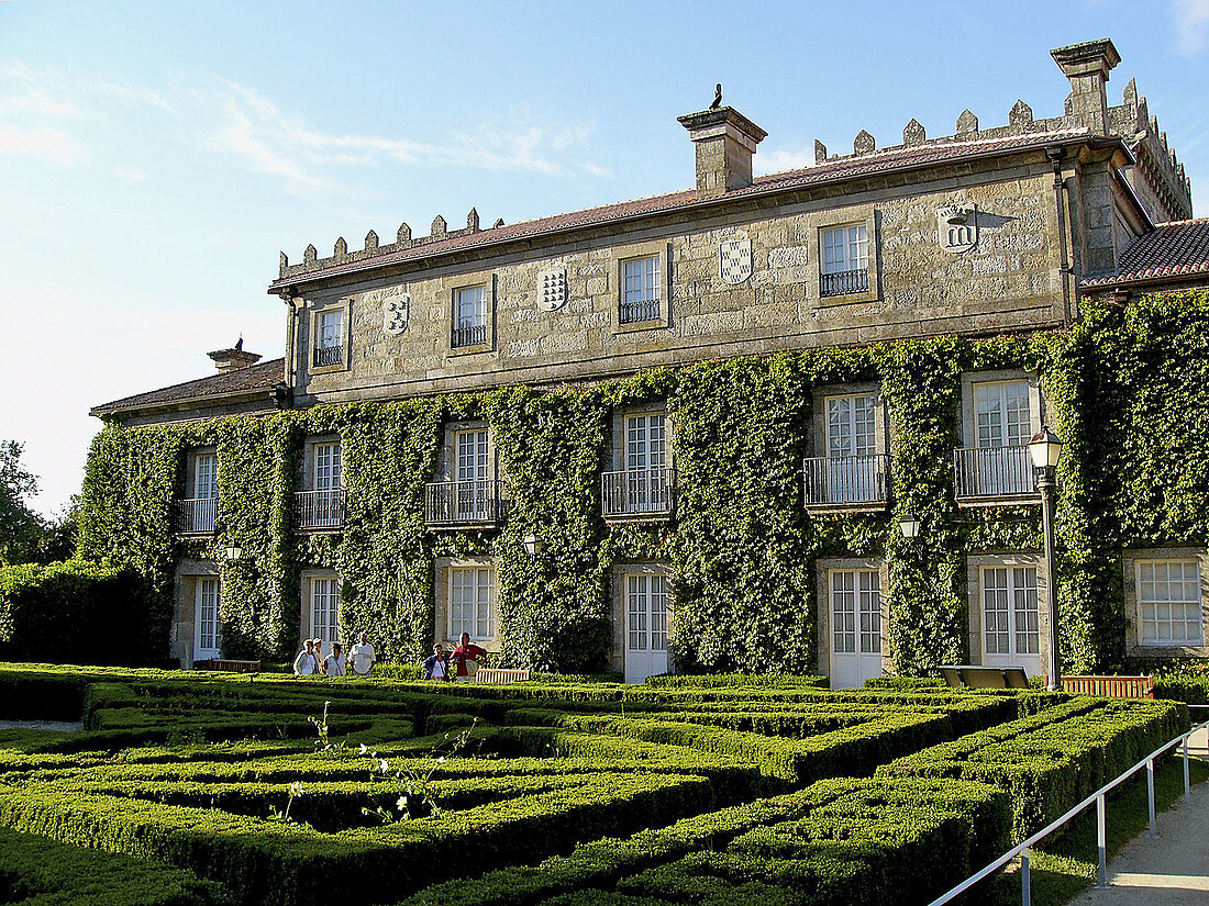 Quiñones de León Museum in Pazo de Castrelos. Vigo. Spain.