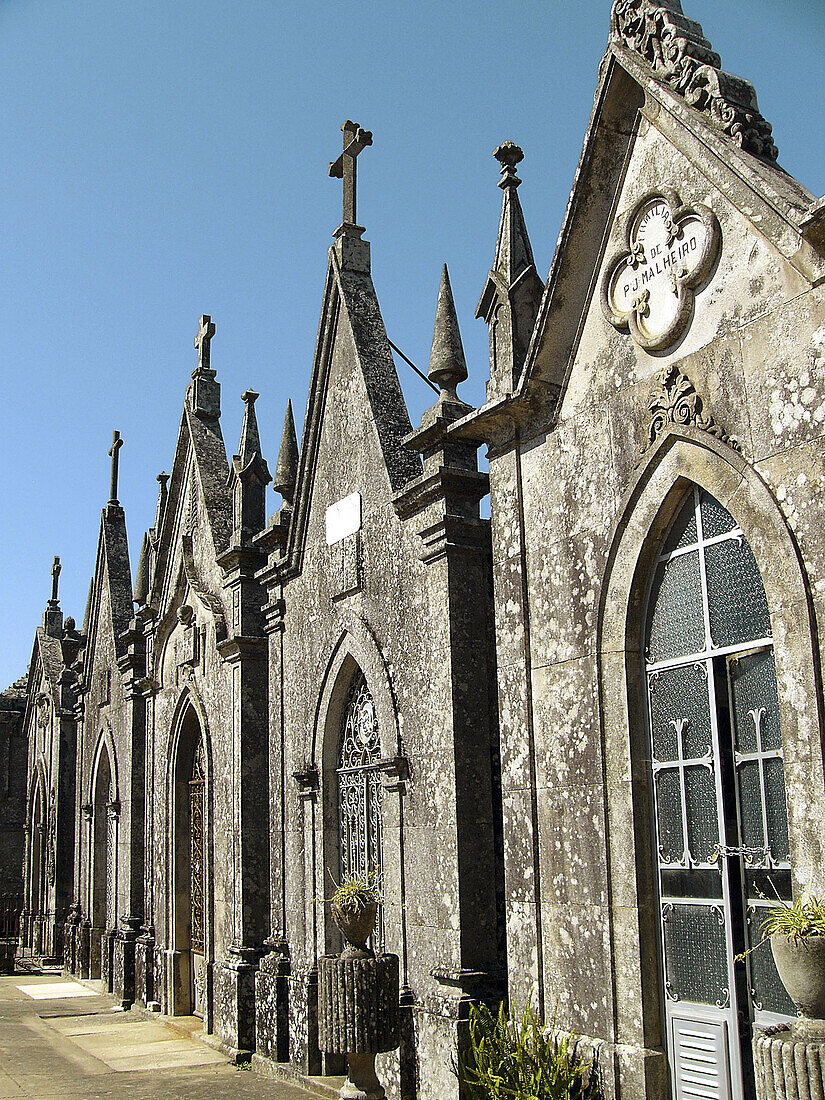 Seixas cemetery. Portugal.