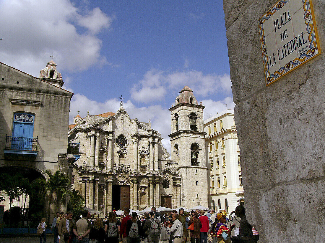 Plaza de la Catedral. Habana Vieja. La Habana. Cuba