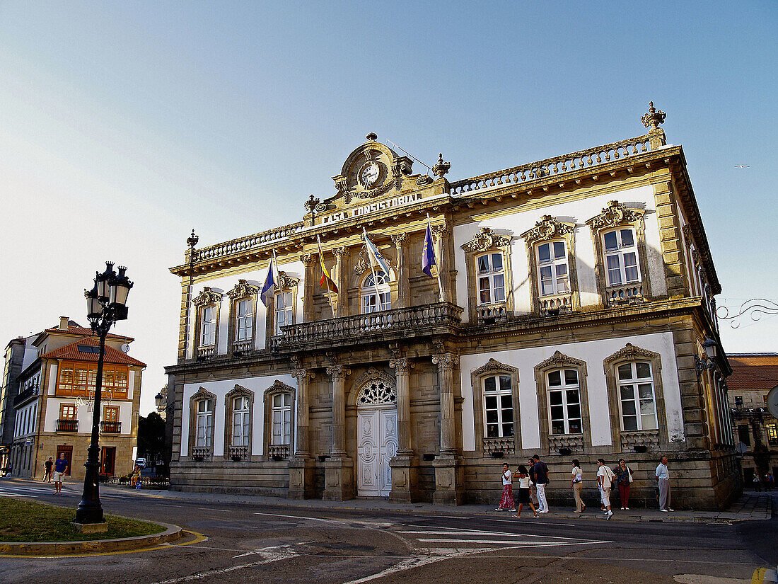 Town Hall, Pontevedra. Galicia, Spain