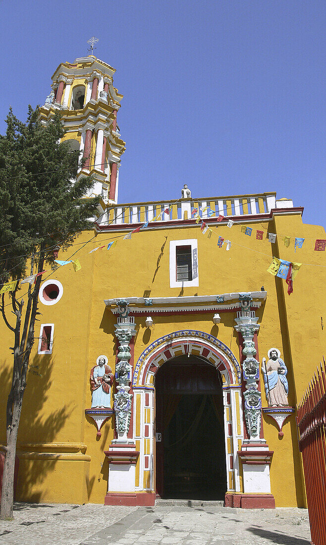 Church. Puebla. Mexico.