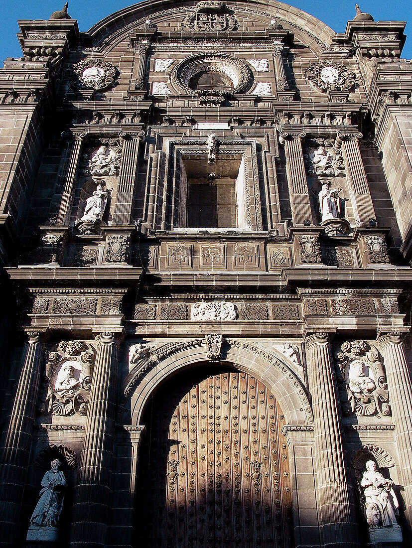 Cathedral. Puebla. Mexico.