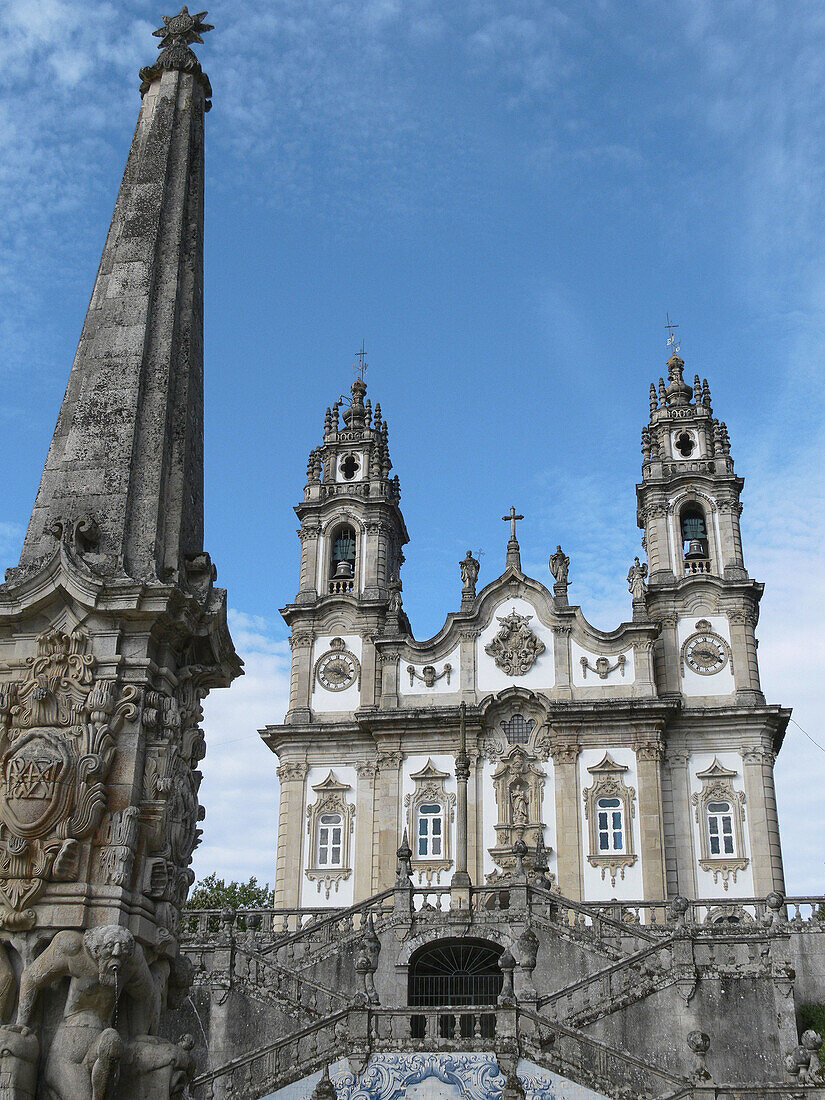 Nossa Senhora dos Remedios church, Lamego. Portugal