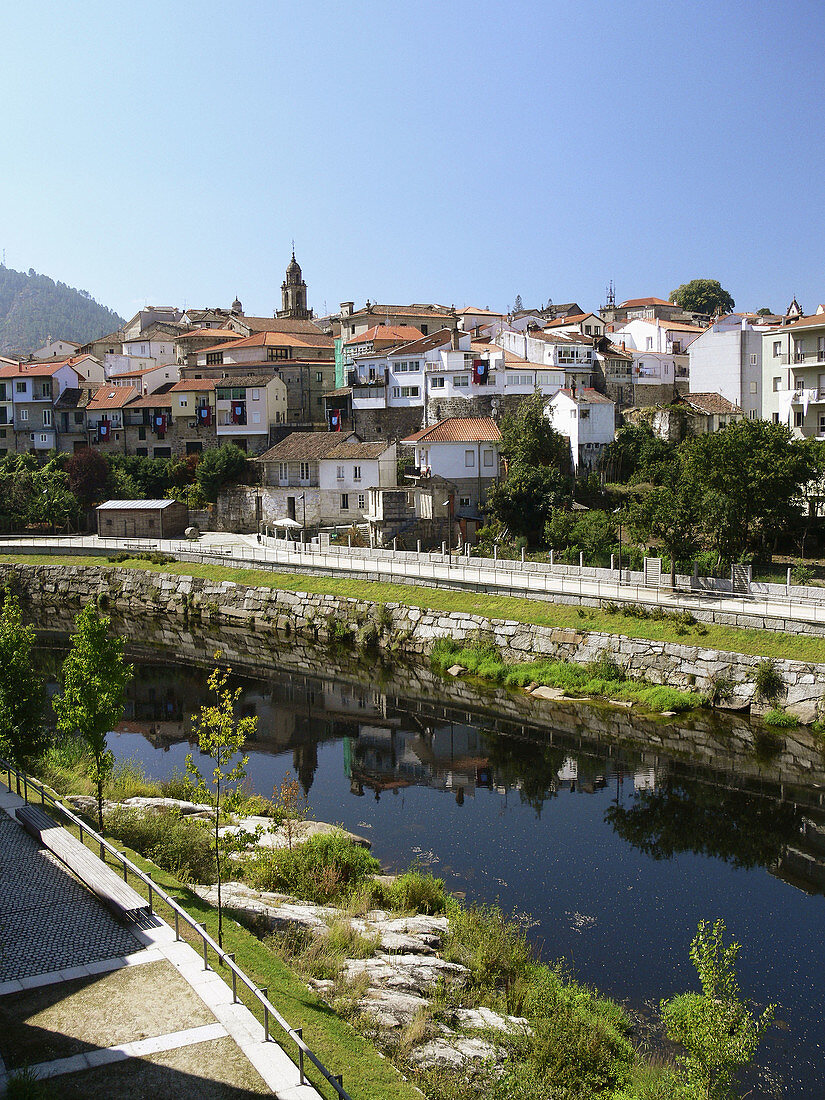 Avia river. Ribadavia. Ourense province. Galicia. Spain.
