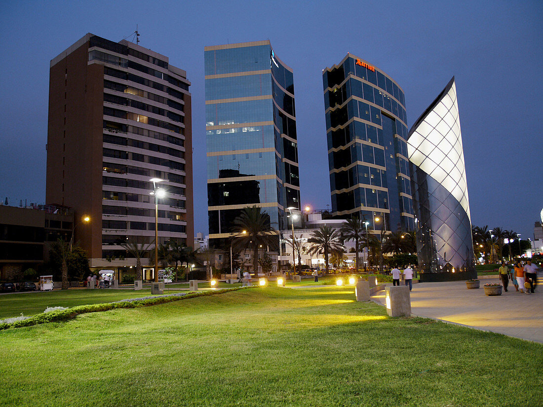 Larcomar mall. Lima. Peru