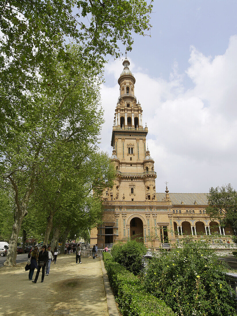 Plaza de España, Sevilla. Andalusia, Spain