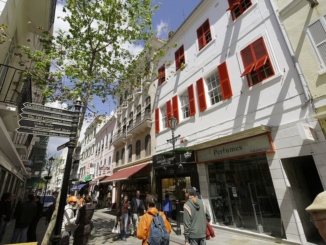 Main Street, Gibraltar. UK