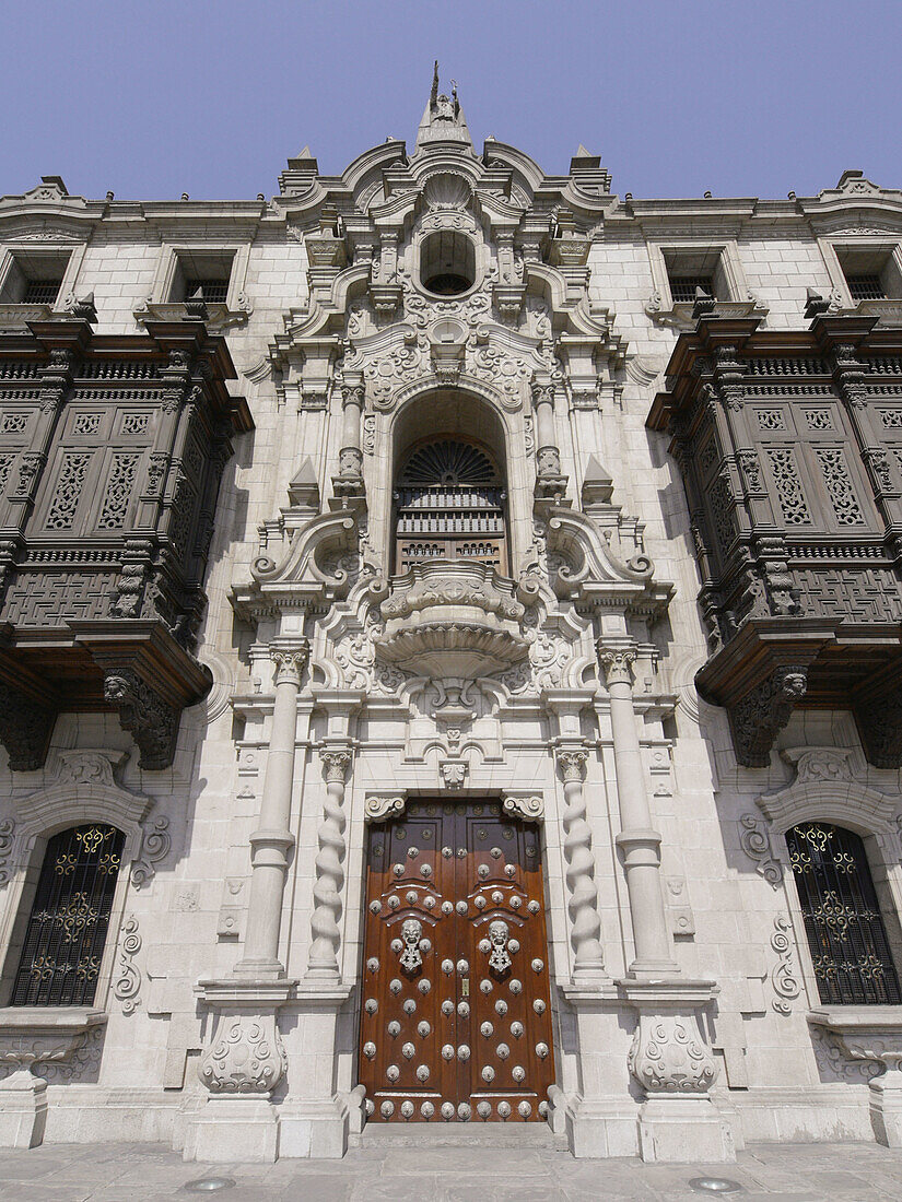 Archbishop s Palace, Lima. Peru