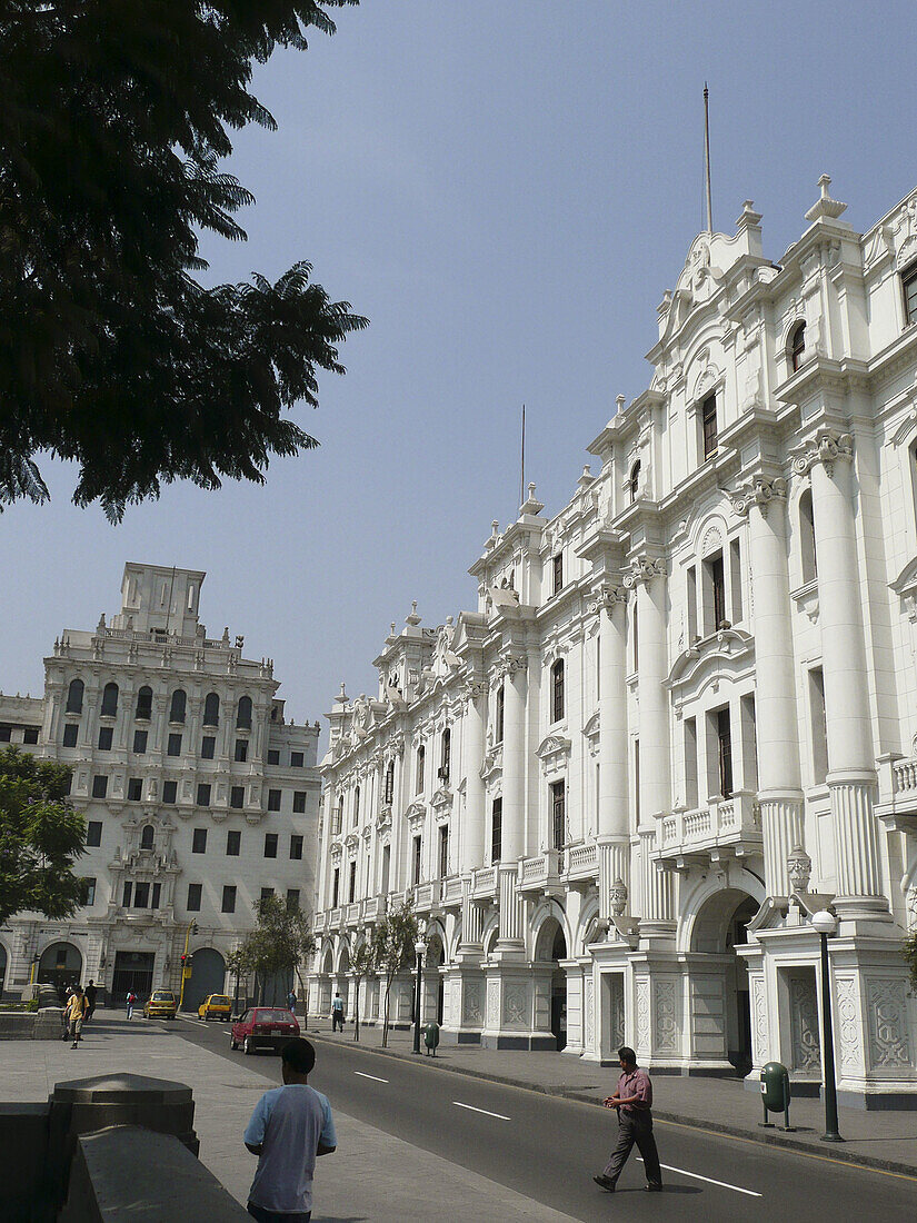 Plaza San Martín. Lima. Peru.