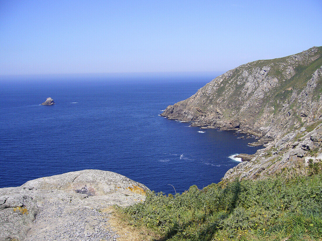 Cape Finisterre, Costa da Morte. La Coruña province, Galicia, Spain