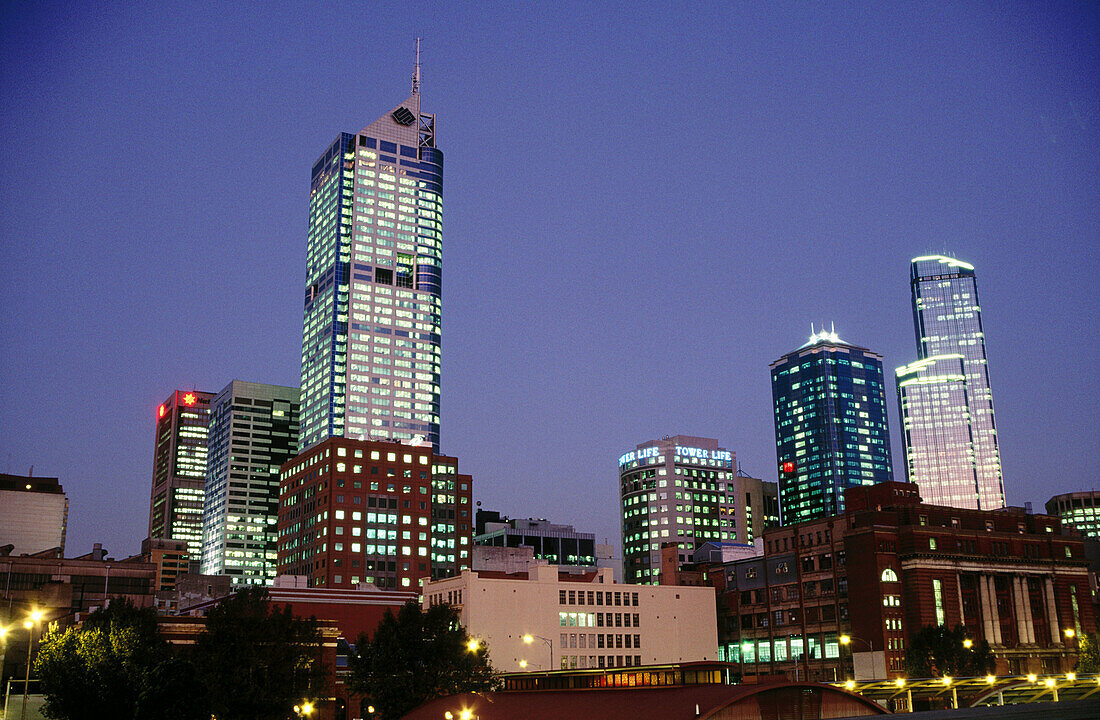 Downtown Melbourne. Australia