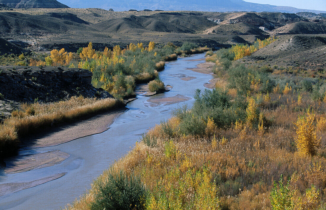 Fremont River near Hanksville. Utah, USA