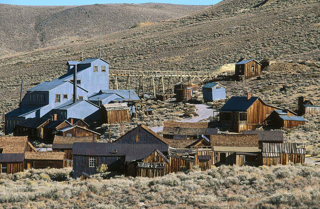 Bodie State Historic Park. California. USA