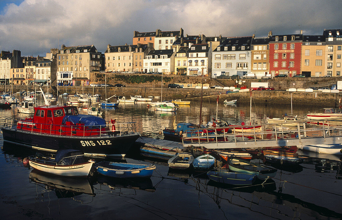 Fishing Harbour in Douarnenez. Brittany, France