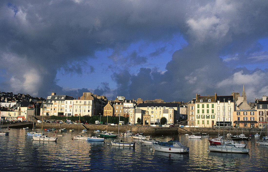 Fishing Harbour in Douarnenez. Brittany, France