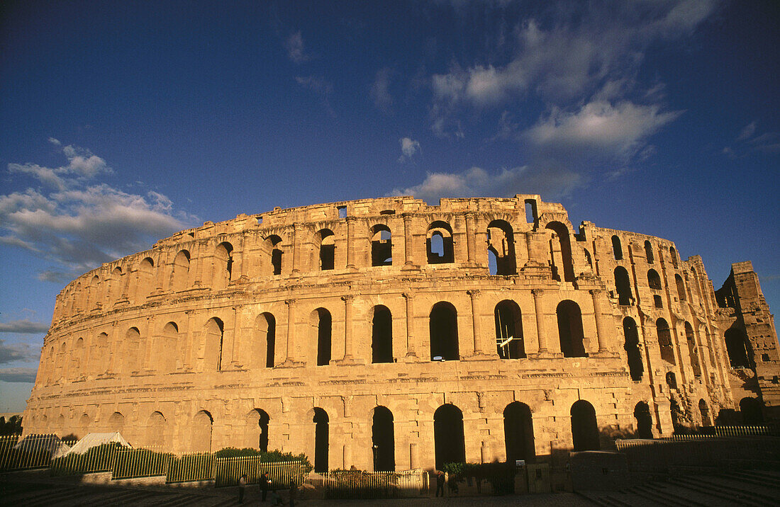 Roman amphitheatre. El Djem. Tunisia.