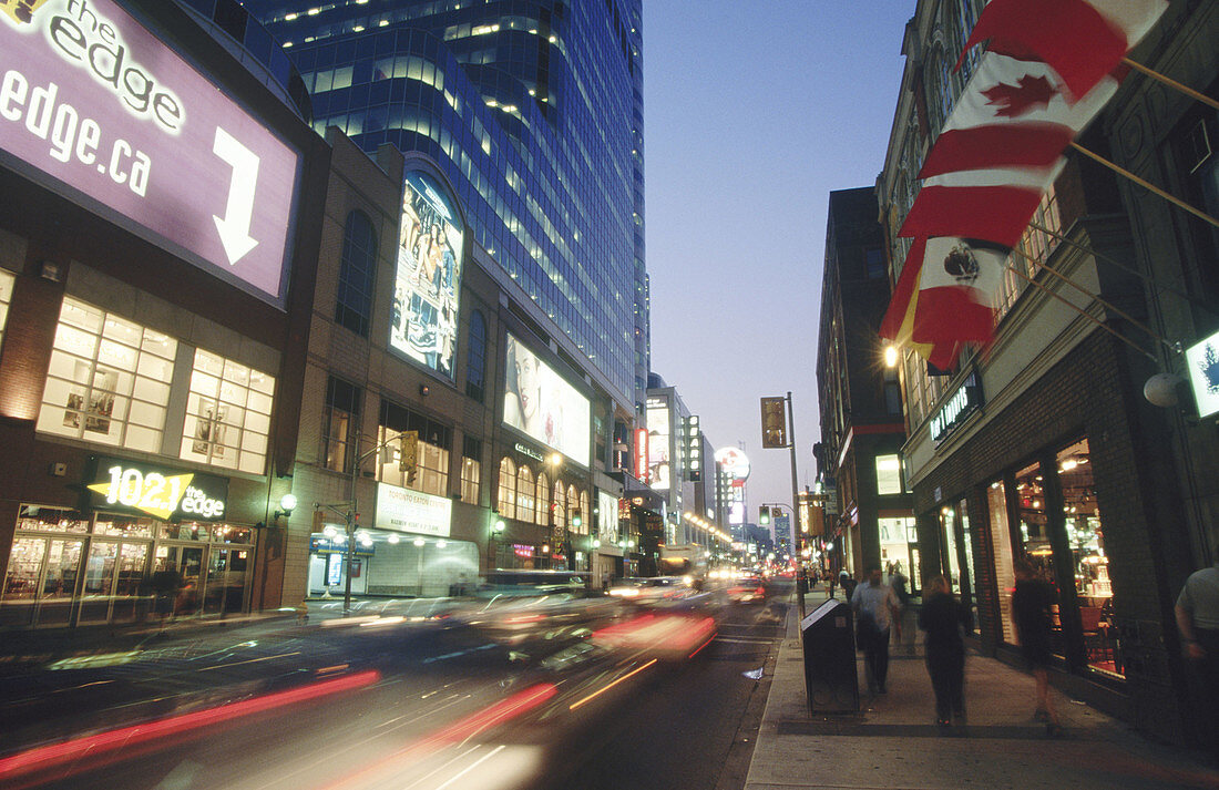 Yonge Street. Toronto. Canada.