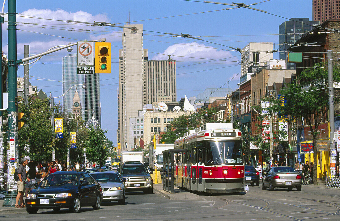 Queen Street. Toronto. Canada.