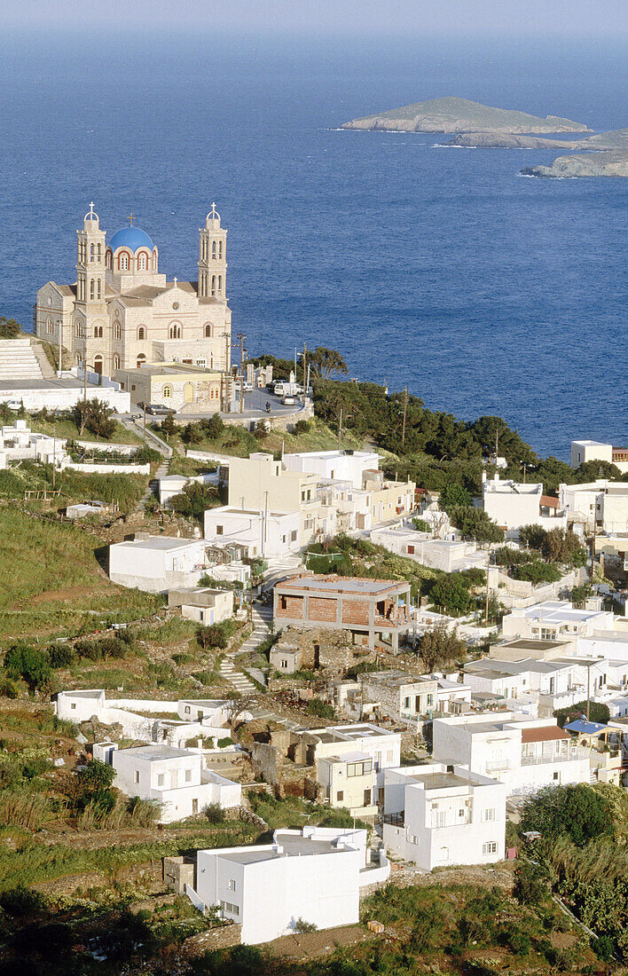 Agios Nikolaos Church. Hermoupolis. Syros. Cyclades. Greece.