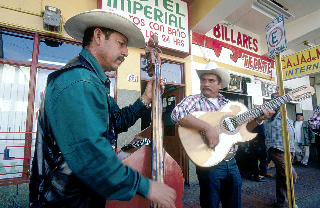 Mariachis. Tijuana. Mexico.