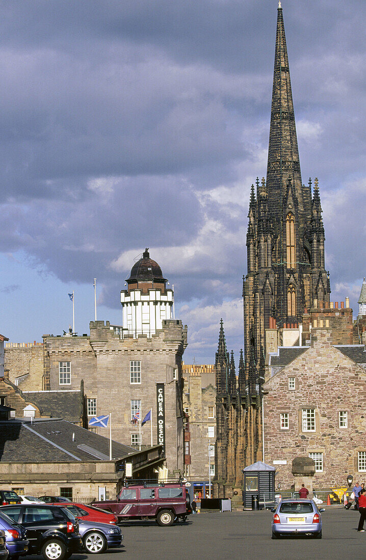 Castle Esplanade. Edinburgh. Scotland. UK.