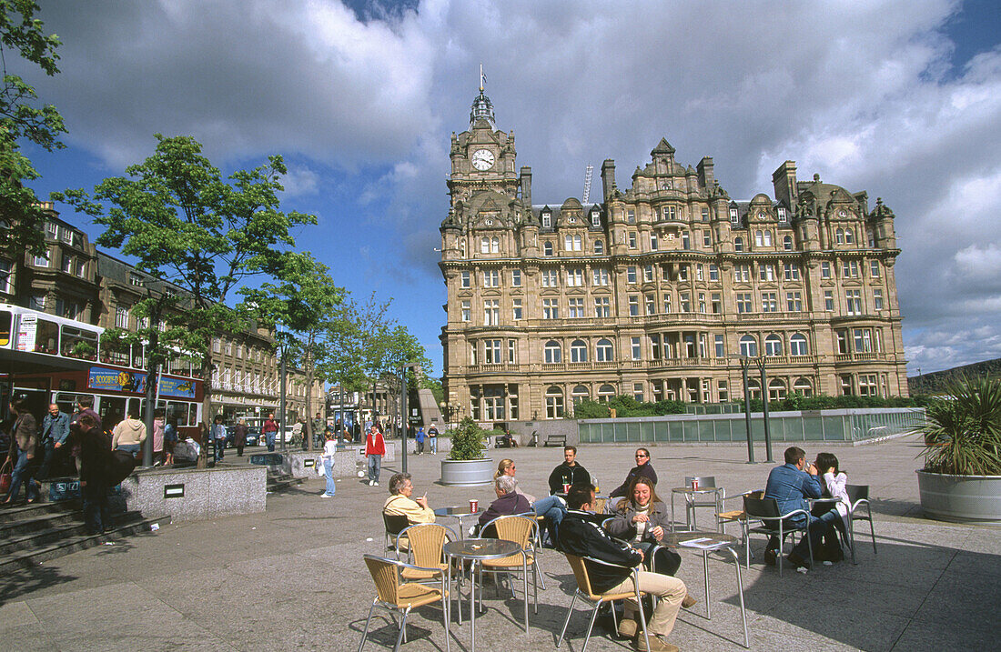 Balmoral Hotel. Edinburgh. Scotland. UK.