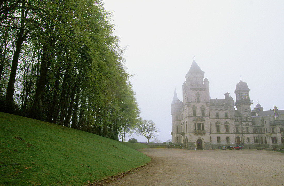 Castle. Dunrobin. Highlands. Scotland. UK.