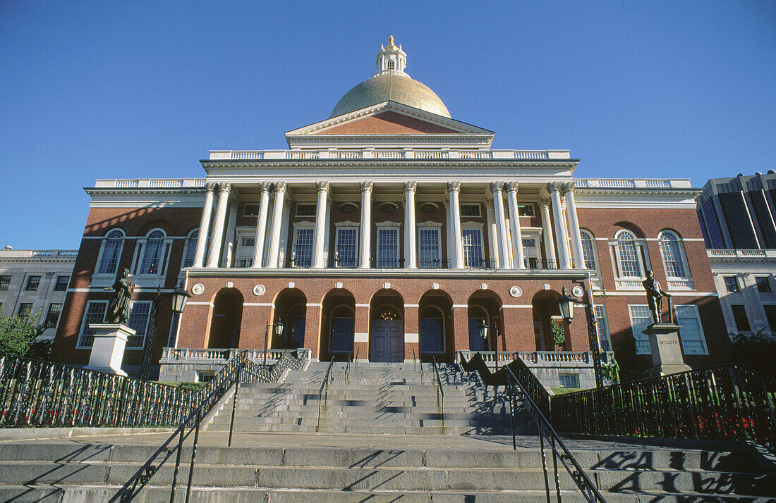 State House. Boston. USA.