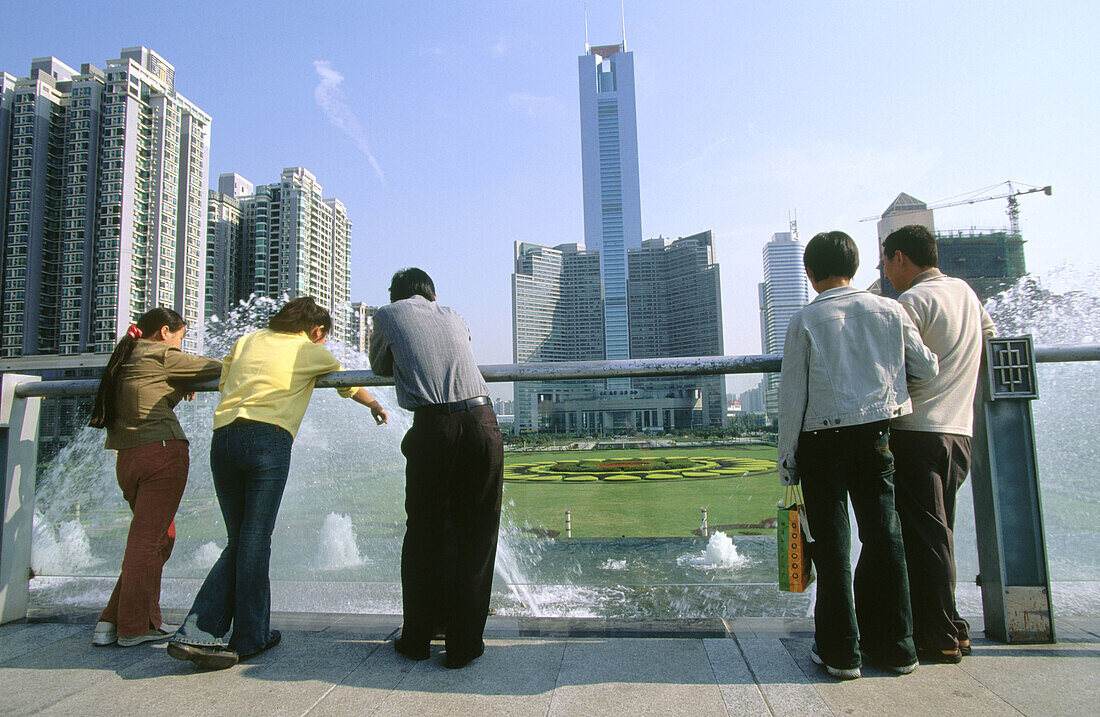 Citic Plaza. Business area. Guangzhou. China.