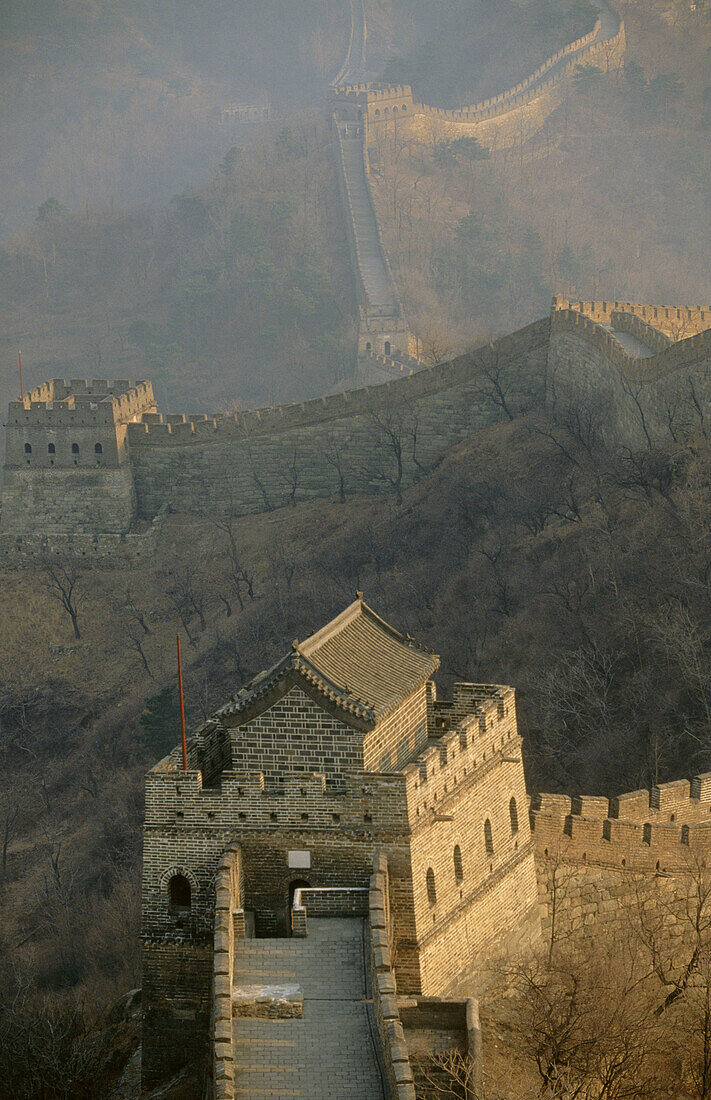 Great Wall. Mutianyu. China.