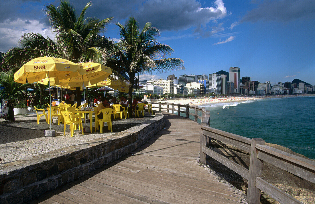 Leblon and Ipanema beach, Rio de Janeiro. Brazil