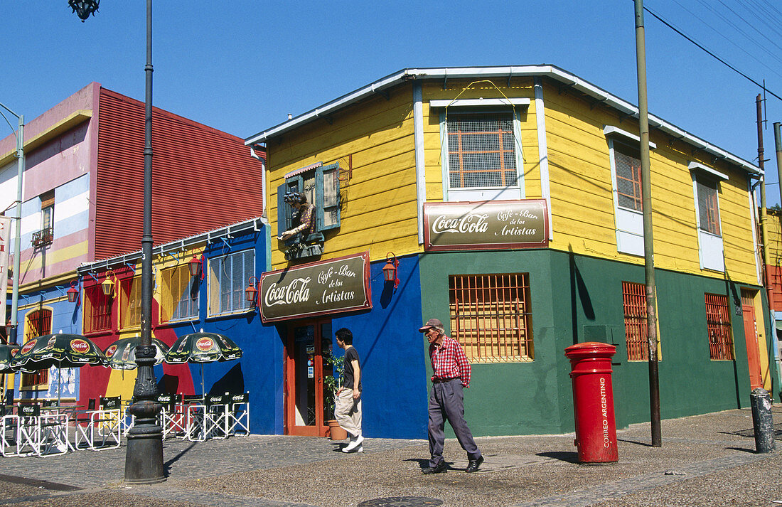 Caminito street, La Boca district. Buenos Aires. Argentina