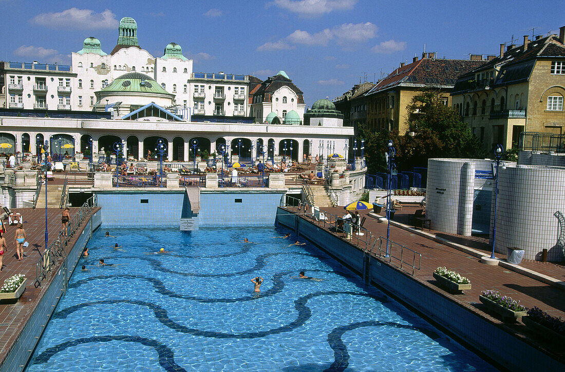 Gellért Thermal Baths, Budapest. Hungary