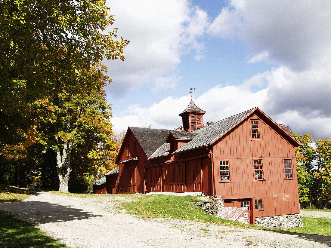 Homestead in Worhington. Massachusetts. USA