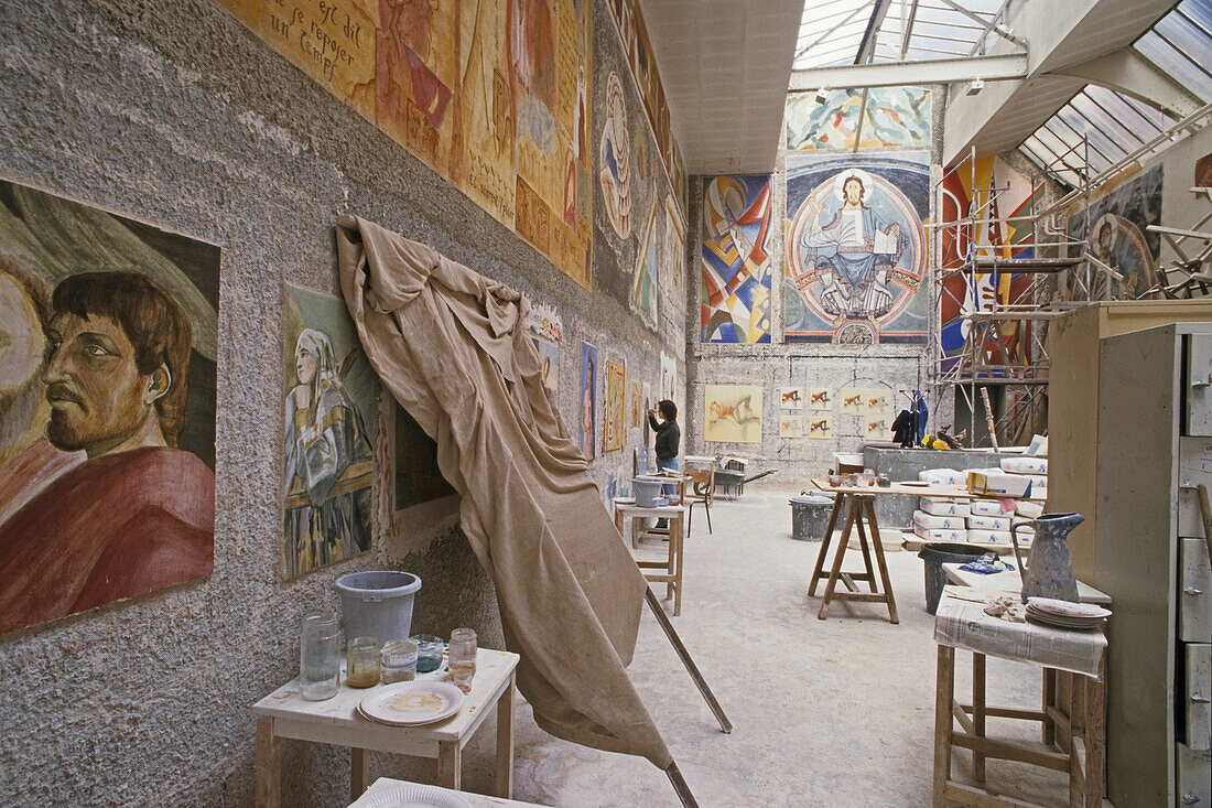 ENSBA, École nationale supérieure des beaux-arts in den Räumen eines ehemaligen Klosters, St. Germain, Paris, Frankreich, Europa