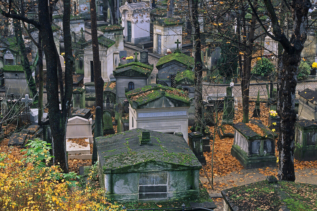 Père Lachaise Friedhof, 20e Arrondissement, Paris, Frankreich