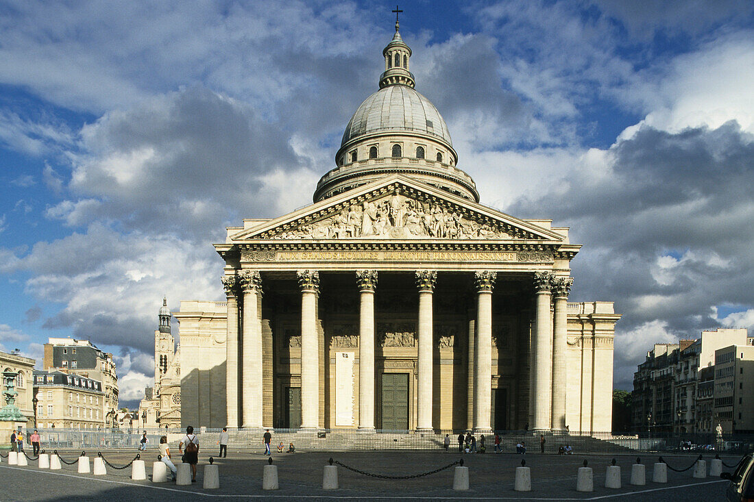 Panthéon, mausoleum containing the remains of distinguished French citizens 5e Arrondissement, Paris, France