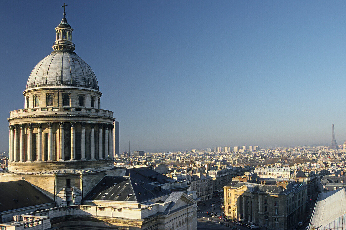 Panthéon, mausoleum containing the remains of distinguished French citizens, 5e Arrondissement, Paris, France