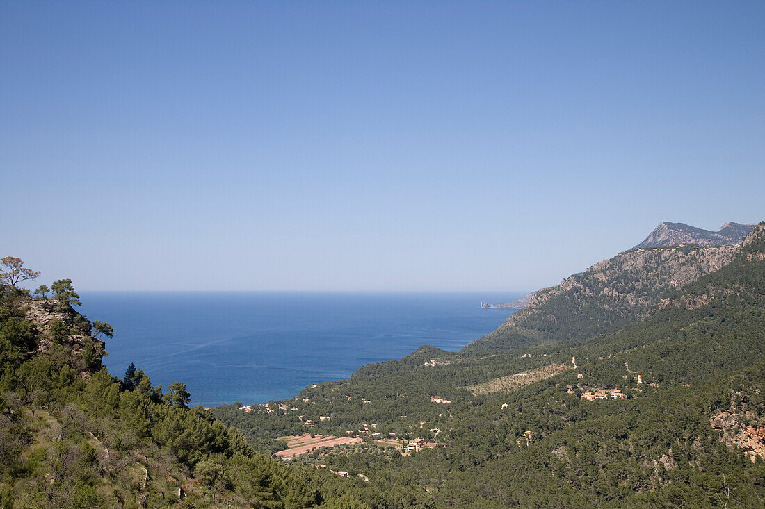 Küste nahe Valldemossa, Mallorca, Balearen, Spanien, Europa