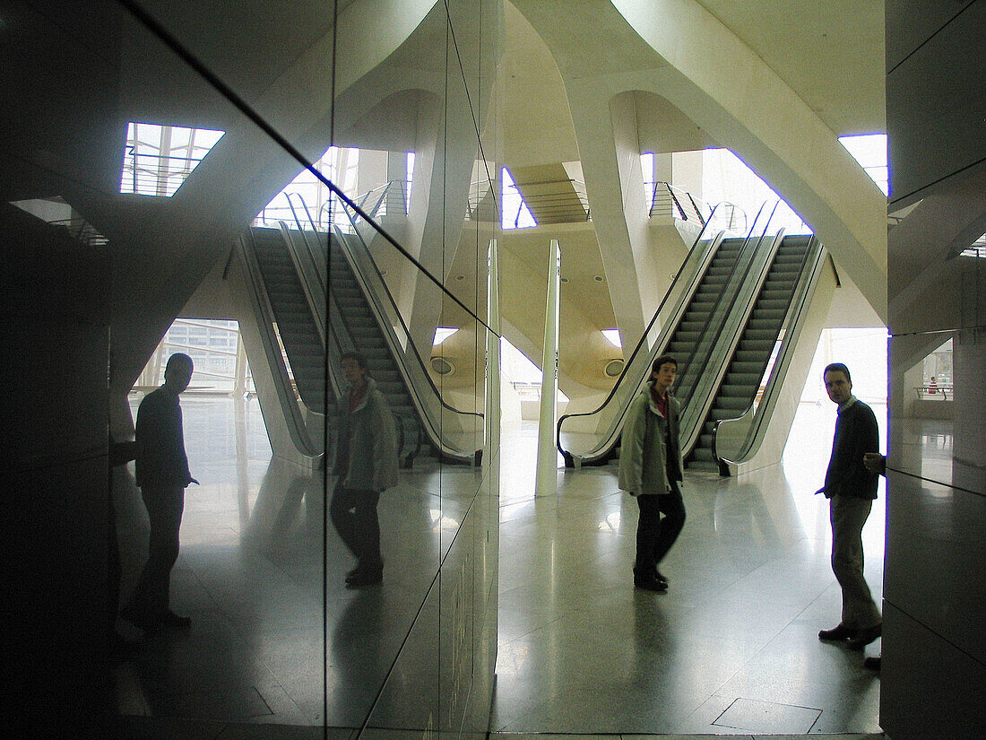 City of Arts and Sciences by Santiago Calatrava. Valencia. Spain